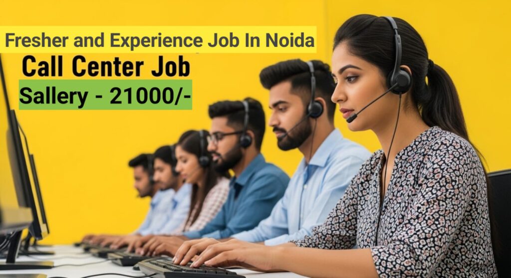 12th Pass Telecalling Job Vacancy in Noida